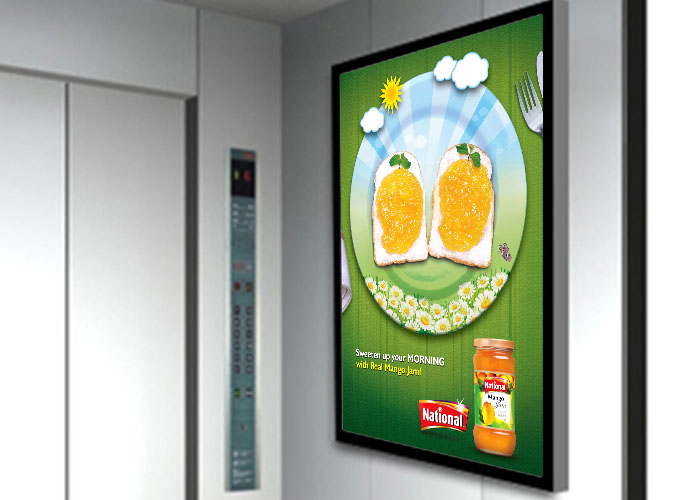 Why more and more elevator adopting Envision wall mounted adv